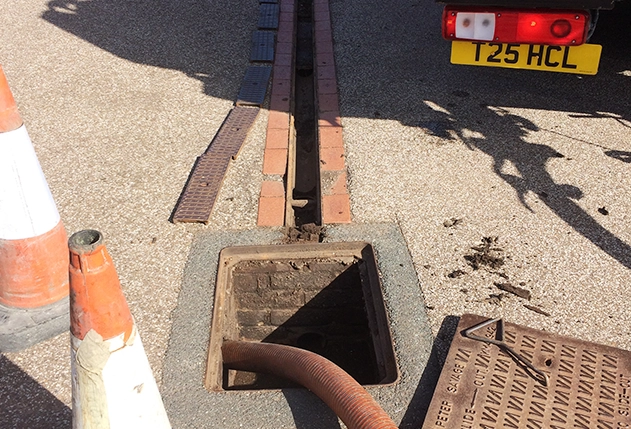 Highway agency gully maintenance
